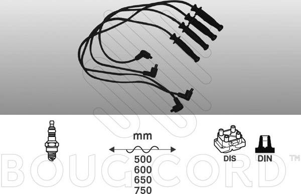 EFI 8111 - Комплект проводів запалювання autocars.com.ua