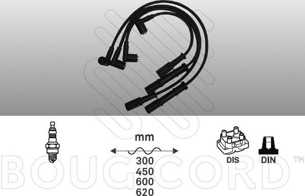 EFI 8112 - Комплект проводів запалювання autocars.com.ua