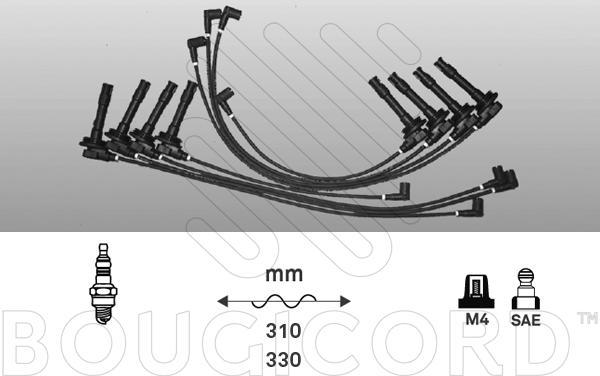 EFI 9236 - Комплект проводів запалювання autocars.com.ua