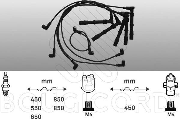 EFI 9768 - Комплект проводів запалювання autocars.com.ua