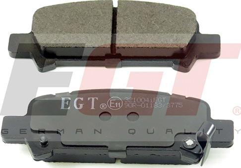 EGT 321004iEGT - Тормозные колодки, дисковые, комплект autodnr.net