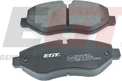 EGT 321023EGT - Тормозные колодки, дисковые, комплект autodnr.net