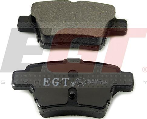 EGT 321041cEGT - Тормозные колодки, дисковые, комплект autodnr.net