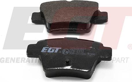 EGT 321041EGT - Тормозные колодки, дисковые, комплект autodnr.net