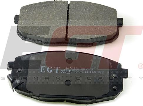 EGT 321046cEGT - Тормозные колодки, дисковые, комплект autodnr.net