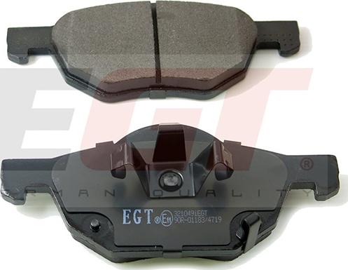 EGT 321049iEGT - Тормозные колодки, дисковые, комплект autodnr.net