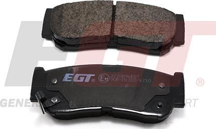 EGT 321089cEGT - Тормозные колодки, дисковые, комплект autodnr.net