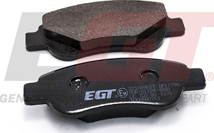 EGT 321089EGT - Тормозные колодки, дисковые, комплект autodnr.net