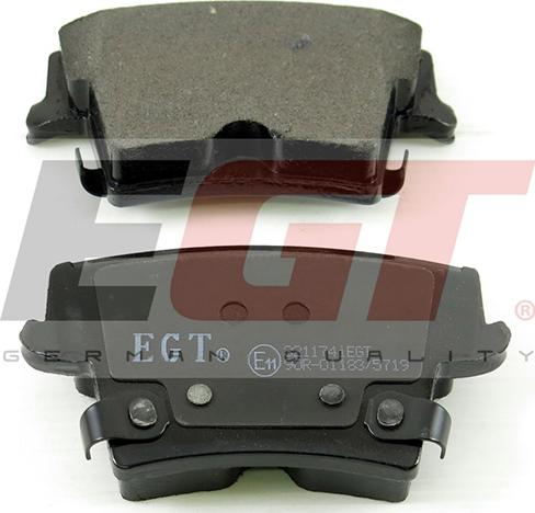 EGT 321174iEGT - Тормозные колодки, дисковые, комплект autodnr.net