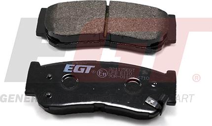 EGT 321175EGT - Тормозные колодки, дисковые, комплект autodnr.net