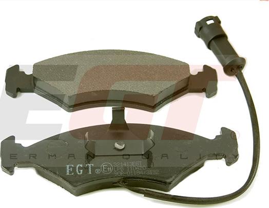 EGT 321413EGT - Тормозные колодки, дисковые, комплект autodnr.net