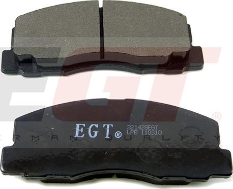 EGT 321428EGT - Тормозные колодки, дисковые, комплект autodnr.net