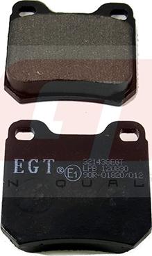 EGT 321438EGT - Тормозные колодки, дисковые, комплект autodnr.net