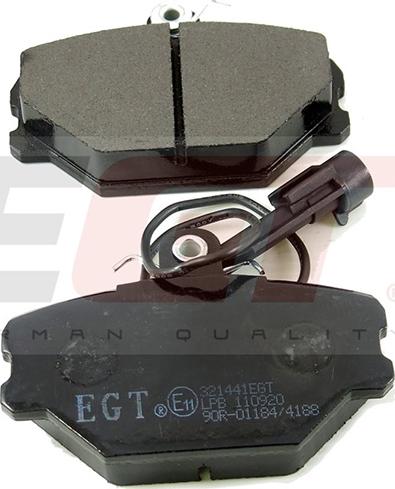 EGT 321441EGT - Тормозные колодки, дисковые, комплект autodnr.net