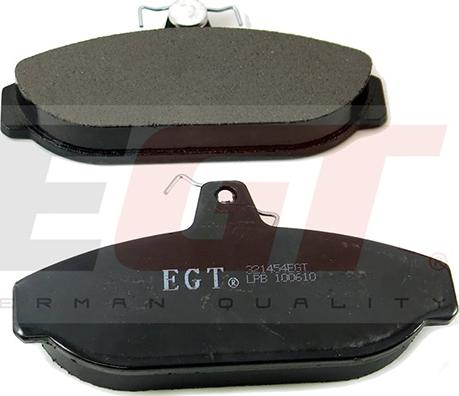 EGT 321454EGT - Тормозные колодки, дисковые, комплект autodnr.net