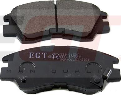 EGT 321461EGT - Тормозные колодки, дисковые, комплект autodnr.net