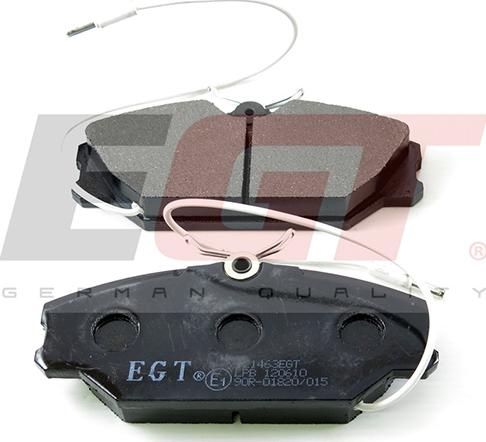 EGT 321463EGT - Тормозные колодки, дисковые, комплект autodnr.net