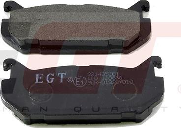 EGT 321485EGT - Тормозные колодки, дисковые, комплект autodnr.net