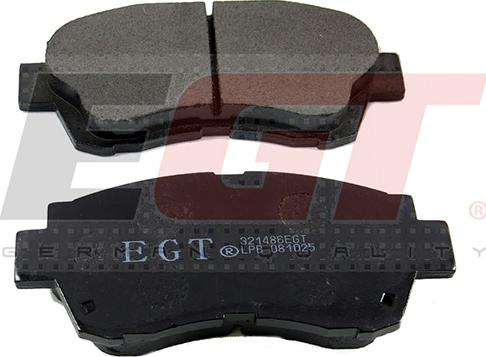 EGT 321486EGT - Тормозные колодки, дисковые, комплект autodnr.net