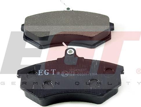 EGT 321496EGT - Тормозные колодки, дисковые, комплект autodnr.net