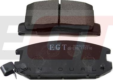 EGT 321502EGT - Тормозные колодки, дисковые, комплект autodnr.net