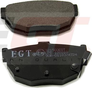 EGT 321503EGT - Тормозные колодки, дисковые, комплект autodnr.net