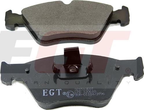 EGT 321513EGT - Тормозные колодки, дисковые, комплект autodnr.net