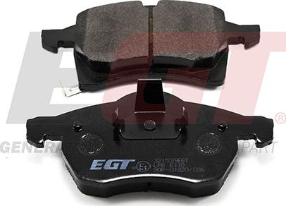 EGT 321539EGT - Тормозные колодки, дисковые, комплект autodnr.net