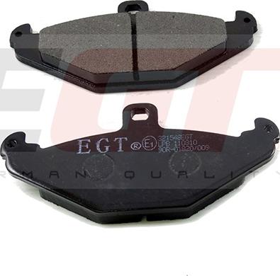 EGT 321548EGT - Тормозные колодки, дисковые, комплект autodnr.net