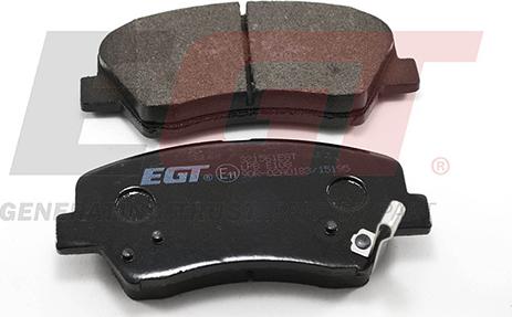 EGT 321561EGT - Тормозные колодки, дисковые, комплект autodnr.net