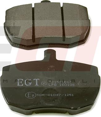 EGT 321591EGT - Тормозные колодки, дисковые, комплект autodnr.net