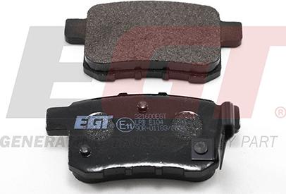 EGT 321600EGT - Тормозные колодки, дисковые, комплект autodnr.net