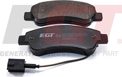 EGT 321615iEGT - Тормозные колодки, дисковые, комплект autodnr.net