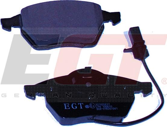 EGT 321626EGT - Тормозные колодки, дисковые, комплект autodnr.net