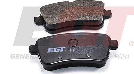 EGT 321631cEGT - Тормозные колодки, дисковые, комплект autodnr.net