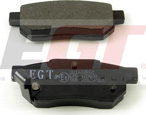 EGT 321632EGT - Тормозные колодки, дисковые, комплект autodnr.net