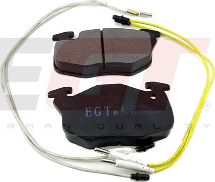 EGT 321633EGT - Тормозные колодки, дисковые, комплект autodnr.net