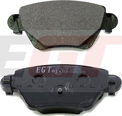 EGT 321688EGT - Тормозные колодки, дисковые, комплект autodnr.net