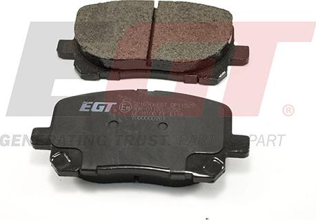 EGT 321690cEGT - Тормозные колодки, дисковые, комплект autodnr.net