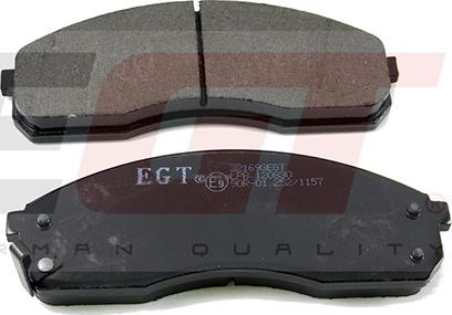 EGT 321693EGT - Тормозные колодки, дисковые, комплект autodnr.net