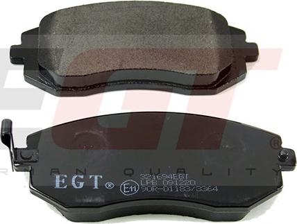 EGT 321694EGT - Тормозные колодки, дисковые, комплект autodnr.net