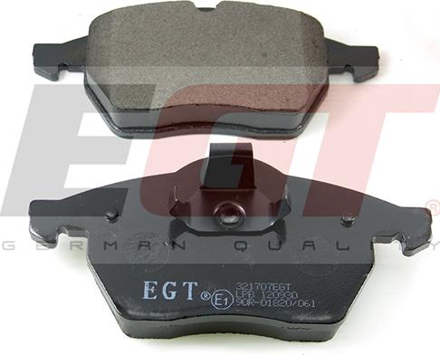 EGT 321707EGT - Тормозные колодки, дисковые, комплект autodnr.net