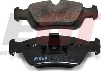 EGT 321715EGT - Тормозные колодки, дисковые, комплект autodnr.net