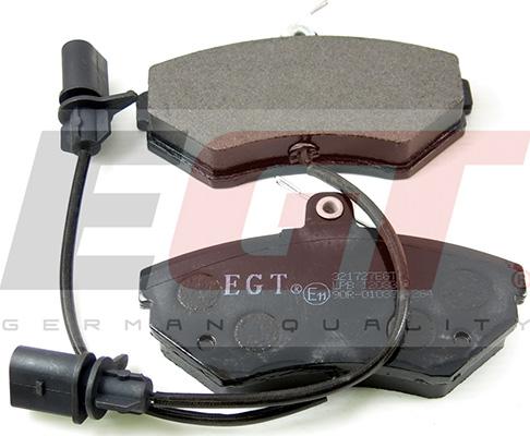 EGT 321727EGT - Тормозные колодки, дисковые, комплект autodnr.net