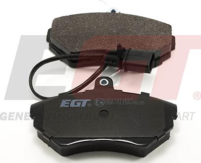 EGT 321727iEGT - Тормозные колодки, дисковые, комплект autodnr.net