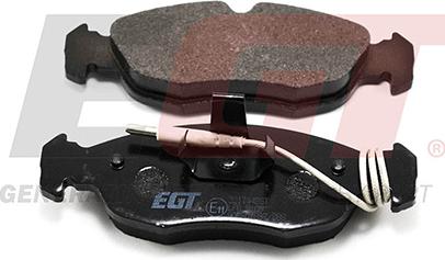 EGT 321744EGT - Тормозные колодки, дисковые, комплект autodnr.net