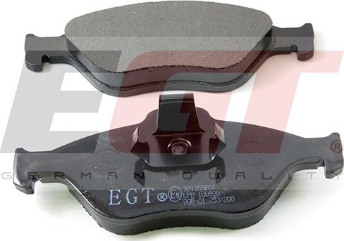 EGT 321755EGT - Тормозные колодки, дисковые, комплект autodnr.net