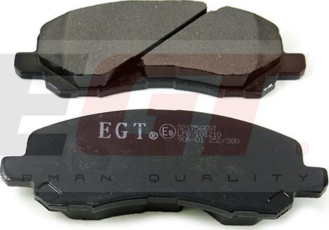 EGT 321756EGT - Тормозные колодки, дисковые, комплект autodnr.net