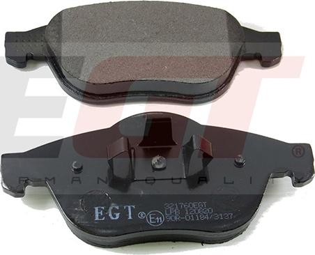 EGT 321760EGT - Тормозные колодки, дисковые, комплект autodnr.net