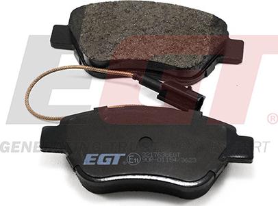 EGT 321763cEGT - Тормозные колодки, дисковые, комплект autodnr.net